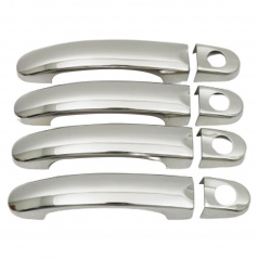 Edelstahl-Griffabdeckungen Omtec VW Transporter T5, T6, Caddy, Touran 8 Stück (schließt alle Türen)