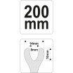 Türverkleidungsentriegelung 200 mm