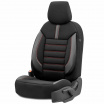OTOM LIMITED 101 BLACK/RED 3-ZIP Autositzbezug-Set