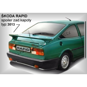 ŠKODA RAPID Heckspoiler. Hauben 3013 ŠKODA RAPID Heckspoiler. Hauben 3013