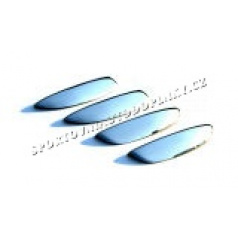 Dacia Logan – Edelstahl-Chrom-OMSA-LINE-Kurbelabdeckungen – auf Lager