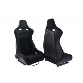 Sportlich verstellbarer Sitz A1 RACING FLURIO schwarz