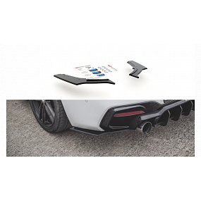 Splitter BMW 1 F20 M140i Tył Boczne Racing Durability v.3 Black