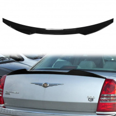 Hinterer Spoiler Chrysler 300C Glänzend Schwarz ABS