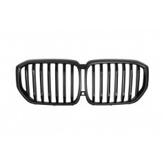 Grill BMW X5 G05 F95 einzelne Rippe Matt Schwarz
