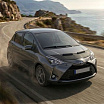 Schwarze Motorhaubenabdeckung vorne Toyota Yaris 2011-2020