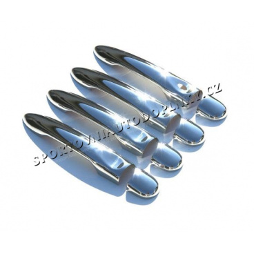 Renault Megane III 09-11 – Kurbelabdeckungen aus Edelstahl und Chrom – OMSA LINE Renault Megane III 09-11 – Kurbelabdeckungen aus Edelstahl und Chrom – OMSA LINE