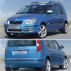 Stoßstangenschutz vorn und hinten, Škoda Roomster & Facelift 2010