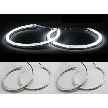 SMD Angel Eyes 4 Ringe für BMW E36 E38 E39 E46 (130 Dioden auf einem Ring)