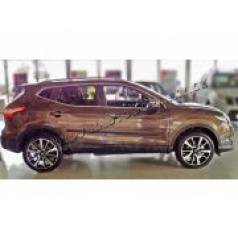 Nissan Qashqai II, 2013-, SUV, seitliche Türschutzleisten