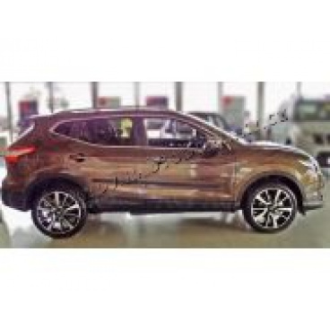Nissan Qashqai II, 2013-, SUV, seitliche Türschutzleisten