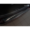 Edelstahlabdeckung – schwarzer Schutz der Schwelle der hinteren Stoßstange des Volkswagen Passat B8 Kombi 2014+