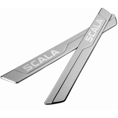 Original dekorative Aluminium-Einstiegsleisten Škoda Scala