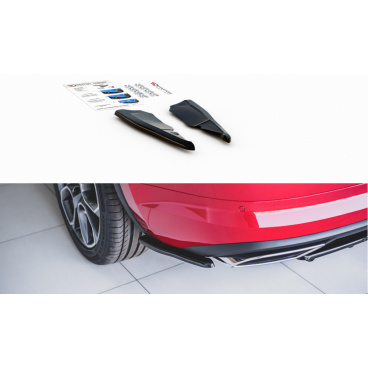 Seitendiffusoren unter der hinteren Stoßstange für Škoda Kodiaq RS, Maxton Design (ABS-Kunststoff ohne Oberflächenbehandlung)