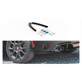 Splitter Fiat 124 Spider Abarth Tył Boczne Gloss Black Splitter Fiat 124 Spider Abarth Tył Boczne Gloss Black