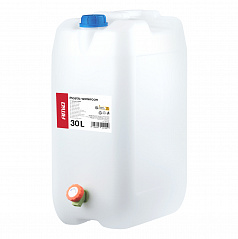 Kunststoff-Wasserkanister mit Hahn 30 l weiß