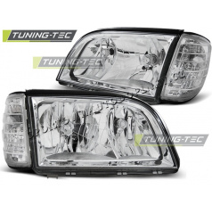 Mercedes W140 S-Klasse 03.1991-10.1998 FRONTLEUCHTEN AUS KLAREM CHROM