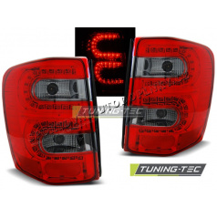 CHRYSLER JEEP GRAND CHEROKEE 1999-05.2005 rot getönte LED-Rückleuchten