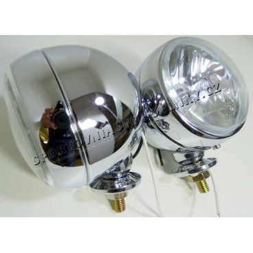 Zusätzliches Fernlicht aus Metall RETRO