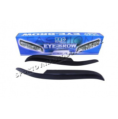 Honda Civic 1992-95 Nebelscheinwerfer (schwarzer Kunststoff)