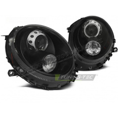 Klare Frontleuchten für den Mini Cooper 2006–2014, schwarz