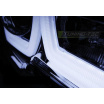 Klare Frontleuchten für Dodge Charger LX II 2011–15, Tube Light Schwarz