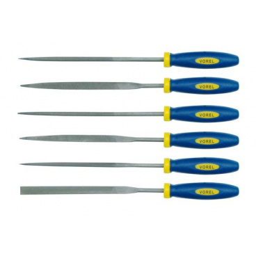 Satz Nadelfeilen 160 mm 6 Stück VOREL