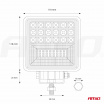 Arbeits-LED-Licht AWL12 42 LED COMBO (2 Funktionen) 9-36V