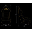 Fotel Sportowy Bimarco Cobra PRO Welur Blue-Black FIA