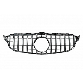 Grill Mercedes-Benz W205 S205 A205 C205 Chrome & Black