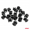 Satz Clips für Türverkleidung, Dachhimmel und Seitenverkleidungen 30,5 mm 20 Stk.