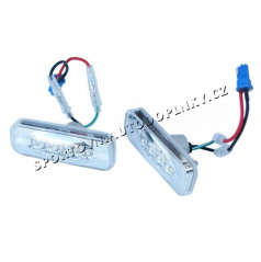 Opel Omega B – klare LED-Seitenblinker CHROM