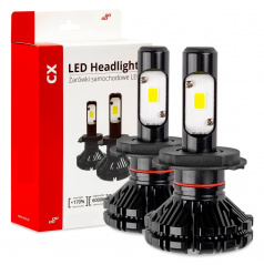 Extra starke LED-Lampen H4 für Hauptscheinwerfer CX PRO 2 Stk