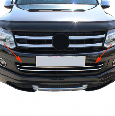 Edelstahlgrill für die originale VW Amarock Frontstoßstange 2-tlg