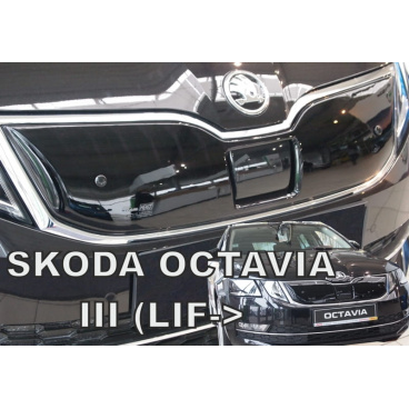 Winterabdeckung für den Kühlergrill Škoda Octavia III 2016-20 Winterabdeckung für den Kühlergrill Škoda Octavia III 2016-20