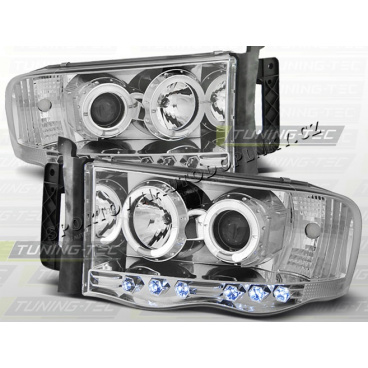 DODGE RAM 2002–06 ANGEL EYES CHROM (LPDO03) DODGE RAM 2002–06 ANGEL EYES CHROM (LPDO03)