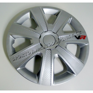 Radkappen VR Carbon silber 13-16 (4er-Set)