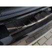 Edelstahlabdeckung - schwarzer Schwellenschutz für die hintere Stoßstange Volkswagen Passat B7 Alltrack 2012-14