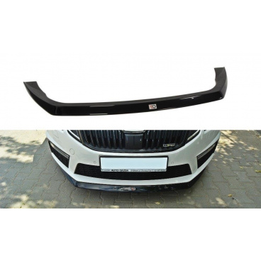 Spoilerverlängerung für Skoda Octavia RS Mk3, Maxton Design (Carbon-Look)