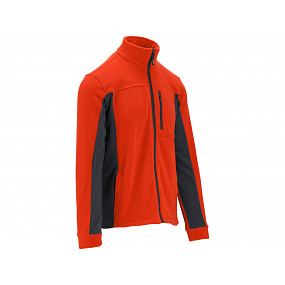 Fleecejacke SOFT ROSE schwarz Größe 3XL