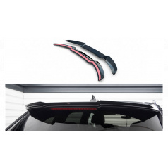 Verlängerung des Spoilers Audi Q7 4M S-Line Glanzschwarz