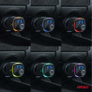 FM-Autotransmitter 2×USB-A microSD 12V 24V AMIO-04654