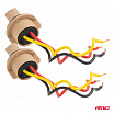 Sockel der Lampenfassung T20 LED 12V W21/5W WY21/5W W3x16q 7443 2 Stk.