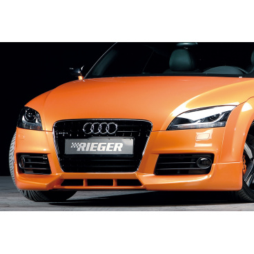 Rieger Spoiler unter der Frontstoßstange für Audi TT 8J Coupé, Roadster inkl. Facelift, Modelljahr 07/10-, 09/06-06/10, ABS-Kunststoff ohne Oberflächenbehandlung Rieger Spoiler unter der Frontstoßstange für Audi TT 8J Coupé, Roadster inkl. Facelift, Modelljahr 07/10-, 09/06-06/10, ABS-Kunststoff ohne Oberflächenbehandlung