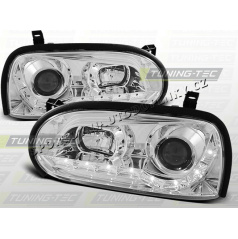 VW GOLF III 1991-97 FRONT KLARES TAGESLICHT LED CHROM