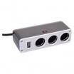 Dreifach 12/24V + 1000mA USB