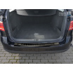 Edelstahlabdeckung - schwarzer Schwellenschutz für die hintere Stoßstange Volkswagen Passat B7 Alltrack 2012-14