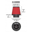 Konischer Filter AEM 21-209EDK 152mm