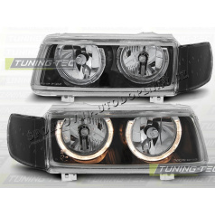 VW PASSAT B4 1993–97 ANGEL EYES SCHWARZE FRONTKLARE LICHTER