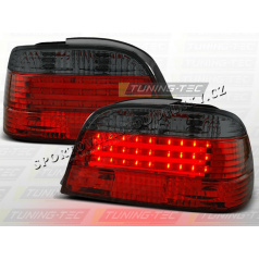BMW E38 1994–01 LED-Hecklampen, roter Rauch
